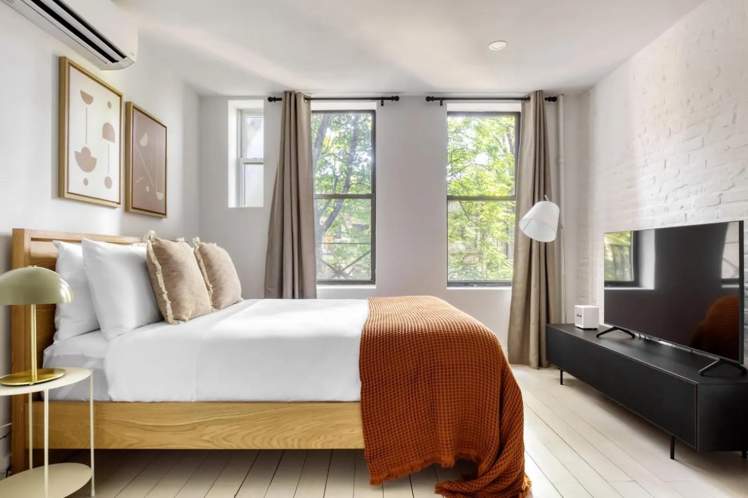 E Village Studio W Wd Nr Tompkins Sq Park Nyc-878 纽约